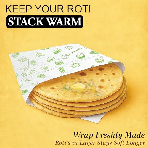 50 Meter Food Wrapping Paper Roll – Premium Non-Stick Butter Paper, Re-Heatable & Greaseproof Parchment Paper for Baking, Cooking & Wrapping - Image 4