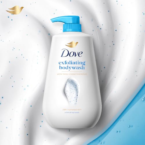 DOVE Exfoliating Bodywash, 825ml,