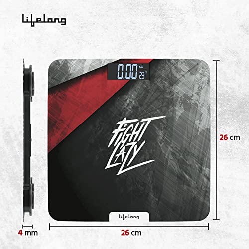 Lifelong ActiveFlex Weighing Scale|Digital Weight