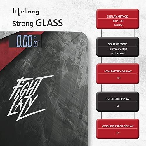 Lifelong ActiveFlex Weighing Scale|Digital Weight