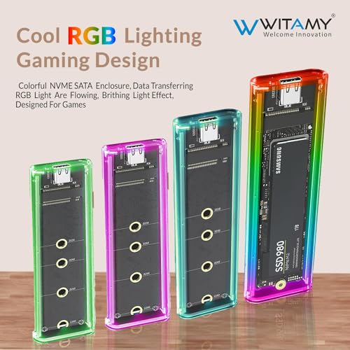 External NVMe+NGFF M.2 Sata SSD