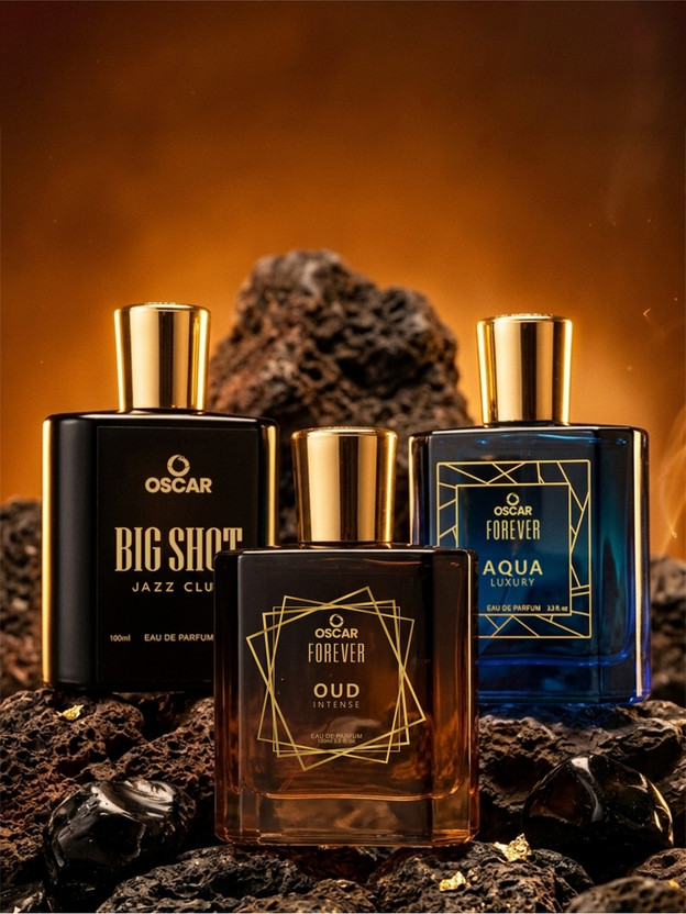 OSCAR BigShot Jazz Club, Aqua Luxury & Oud Intense Perfume Combo,...more