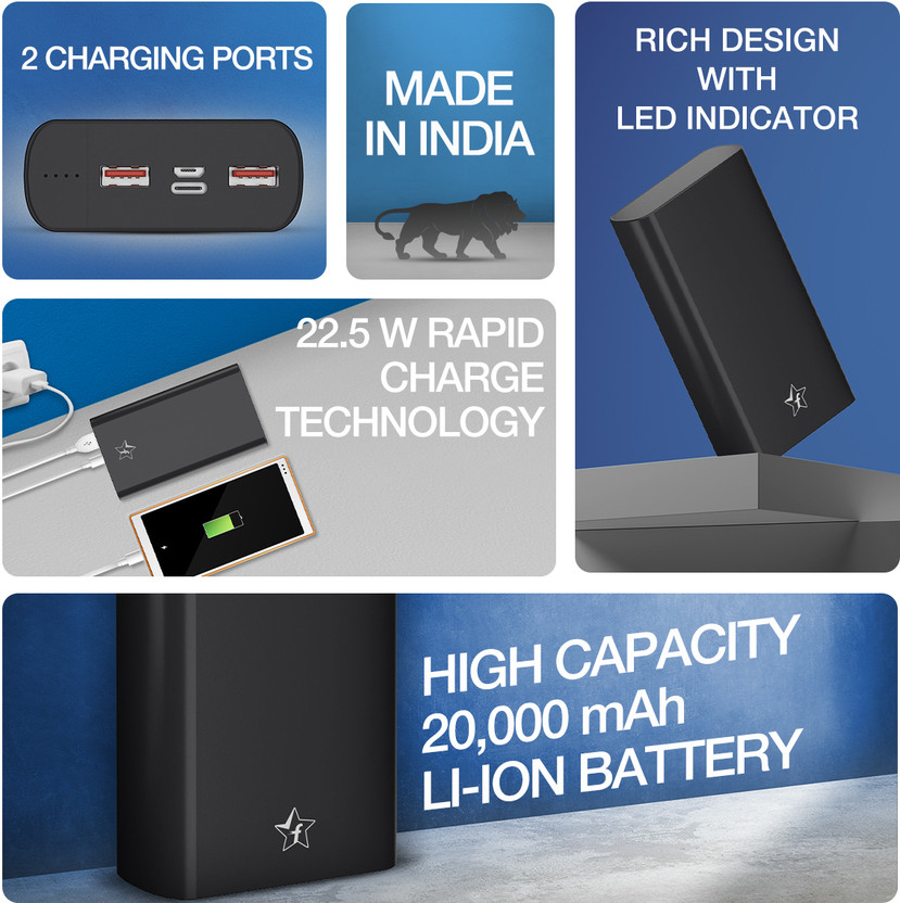 Flipkart SmartBuy 20000 mAh 22.5