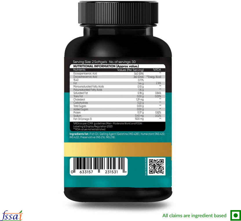 Ayuvana Triple Strength Omega 3