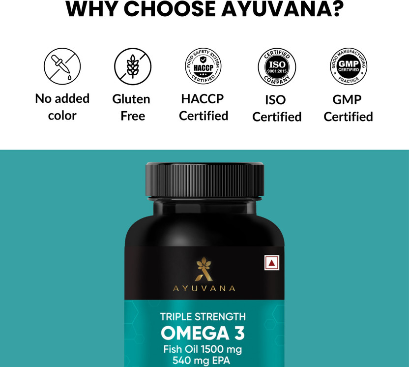 Ayuvana Triple Strength Omega 3