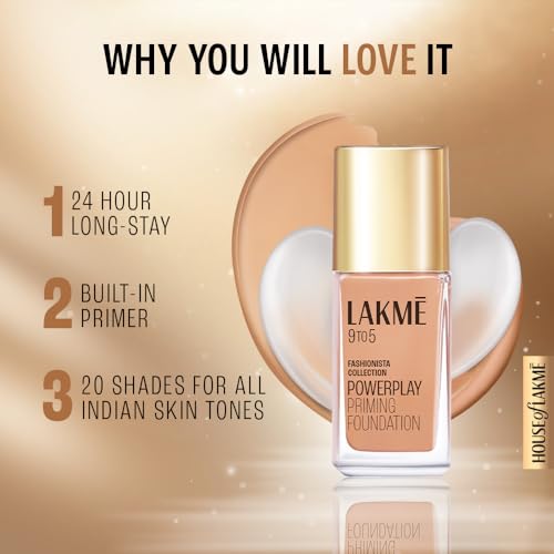 LAKMÉ Powerplay Priming Liquid Foundation