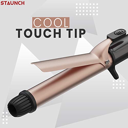 Staunch Professional Hair Curler, Curling Iron 25mm Barrel (SHC 1011) (Rose Gold) - Image 5