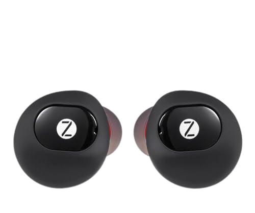 Zoook Rocker TwinPods Premium Bluetooth Earbuds with Charging Case (Black)