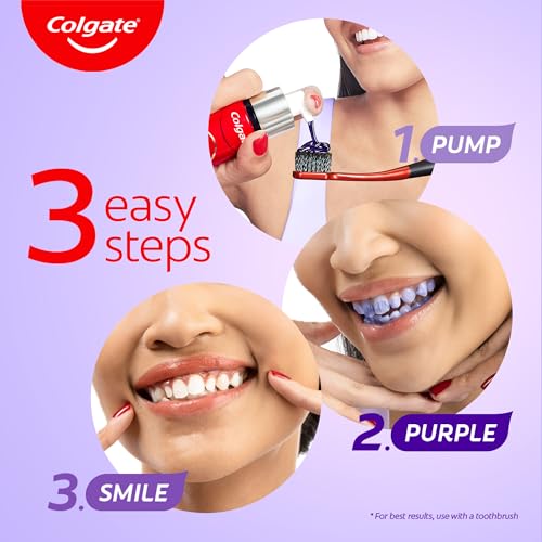 Colgate Visible White Purple Teeth