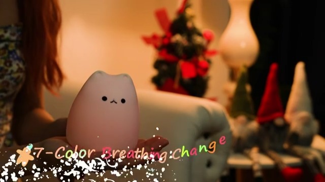 Kitty Night Lamp for Kids