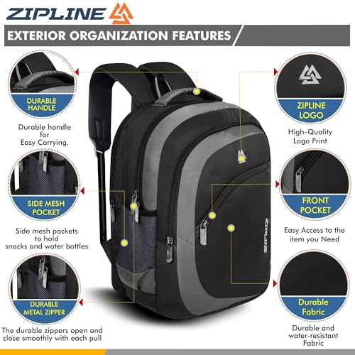 Zipline Casual backpack School bags