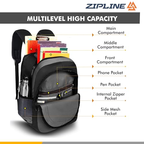 Zipline Casual backpack School bags