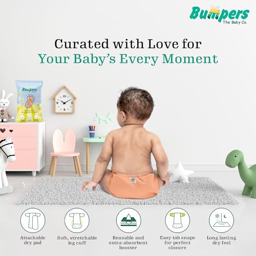 Bumpers Baby Reusable Cloth Diaper