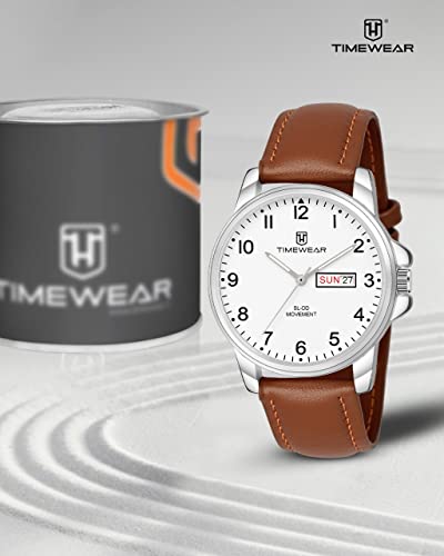TIMEWEAR Analog, Day Date Functioning, Strap Watch for Men - Image 3