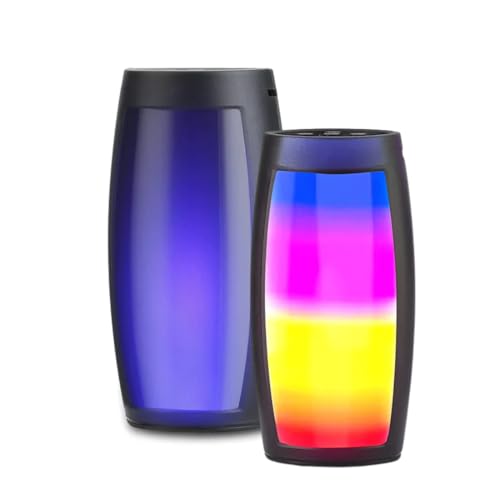 Mabron {𝐒𝐞𝐩𝐭𝐞𝐦𝐛𝐞𝐫 𝐒𝐩𝐞𝐜𝐢𝐚𝐥 𝟏𝟓 𝐲𝐞𝐚𝐫𝐬 𝐰𝐚𝐫𝐫𝐚𝐧𝐭𝐲) Dynamic Thunder Sound Speaker with RGB Light, 5W Bluetooth with in Built Mic Compatible All Smartphones - Image 2
