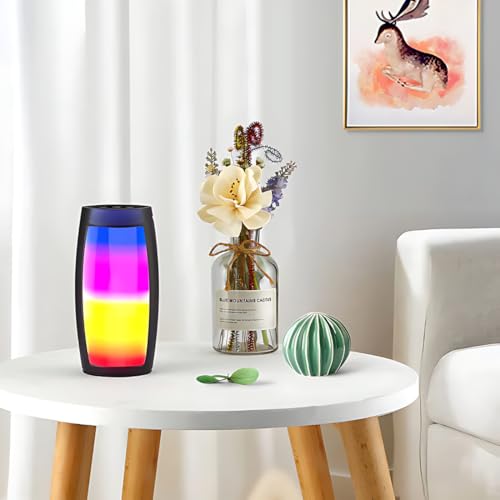 Mabron {𝐒𝐞𝐩𝐭𝐞𝐦𝐛𝐞𝐫 𝐒𝐩𝐞𝐜𝐢𝐚𝐥 𝟏𝟓 𝐲𝐞𝐚𝐫𝐬 𝐰𝐚𝐫𝐫𝐚𝐧𝐭𝐲) Dynamic Thunder Sound Speaker with RGB Light, 5W Bluetooth with in Built Mic Compatible All Smartphones - Image 4