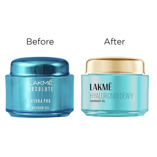 Lakme Hyaluronic Dewy Overnight Gel with Hyaluronic Acid 50G - Image 4