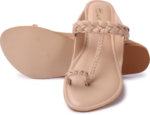 Picktoes Pt-n712 Women's Beige Synthetic