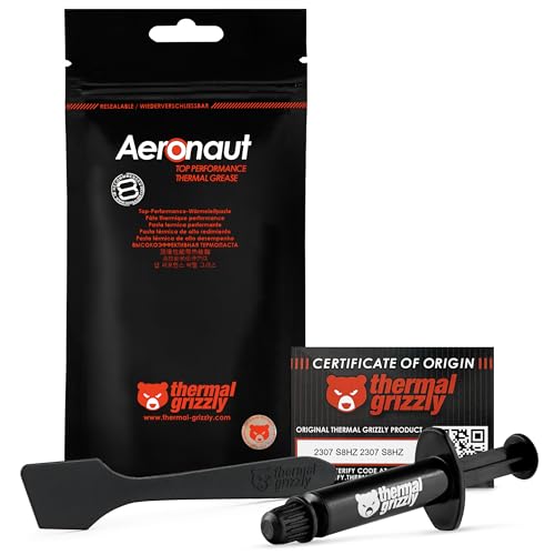 Thermal Grizzly Aeronaut High Performance Desktop PC Thermal Paste - 1g