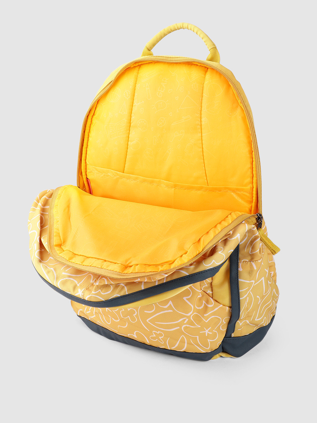 Gear Unisex Floral Printed Backpack 32L - Image 4
