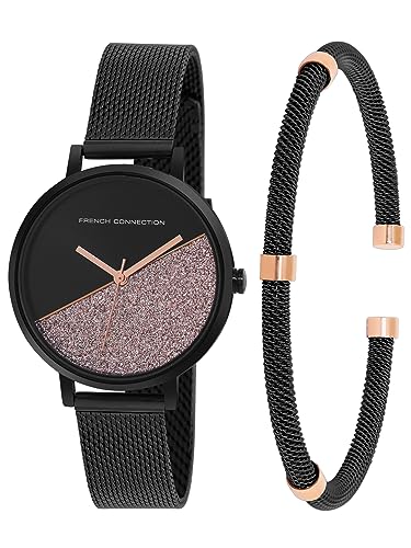 French Connection Analog Women's Watch (Dial Colored Strap) - Image 4