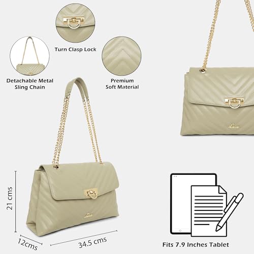 Lavie Women's Veden Large Flap Satchel Bag | Ladies Purse Handbag - Image 3