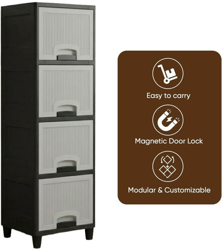 MAXTID Shelf Organizers (Multicolor, Plastic) - Image 2