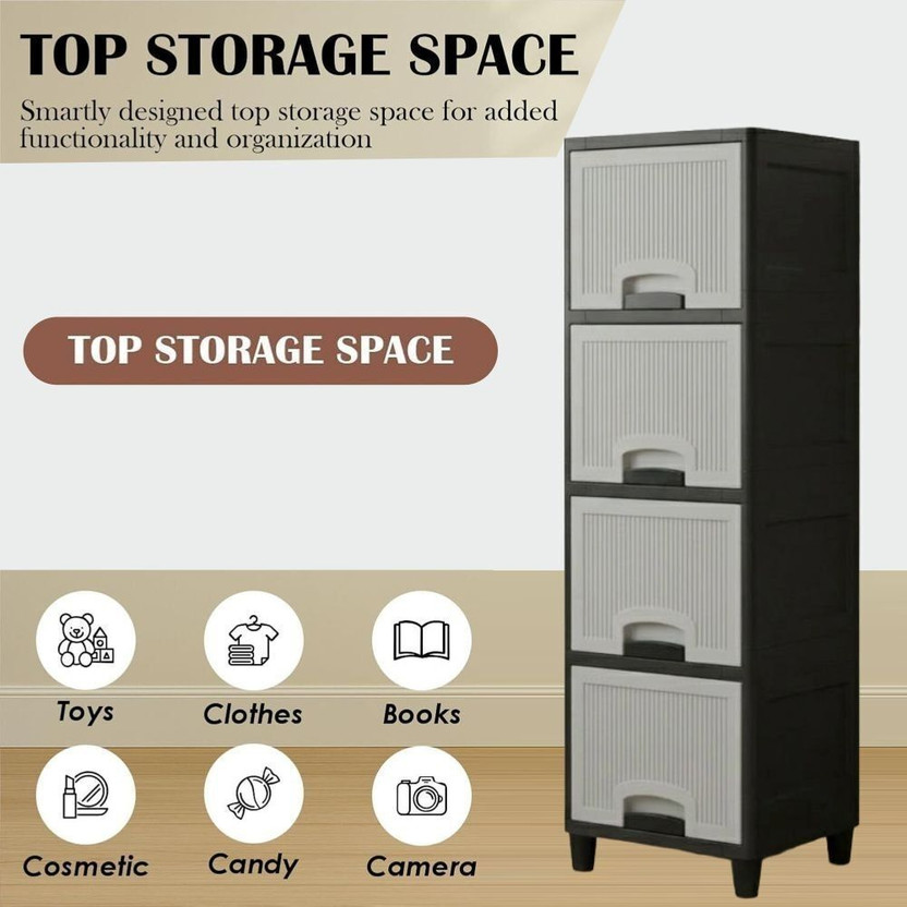 MAXTID Shelf Organizers (Multicolor, Plastic) - Image 4