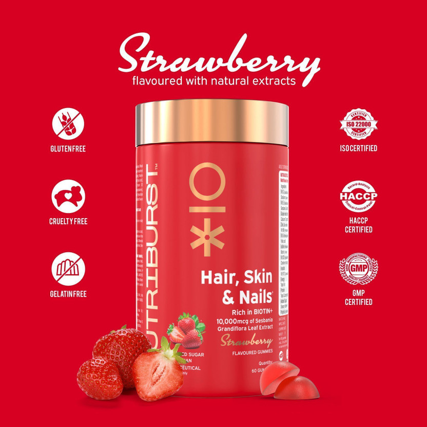 Nutriburst Biotin Gummies for Hair