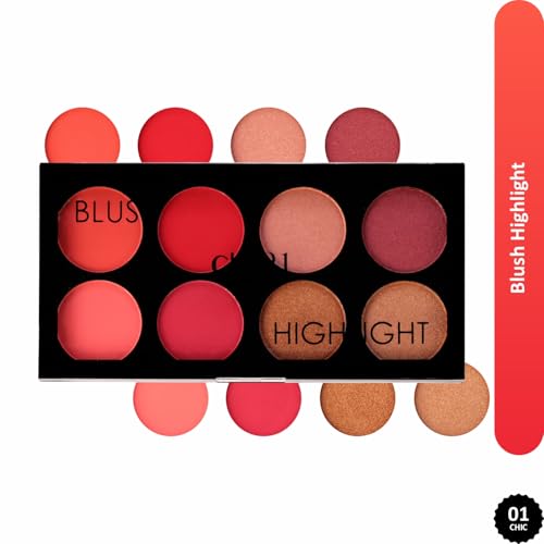Glam21 Blush & Highlighter Palette|Silky