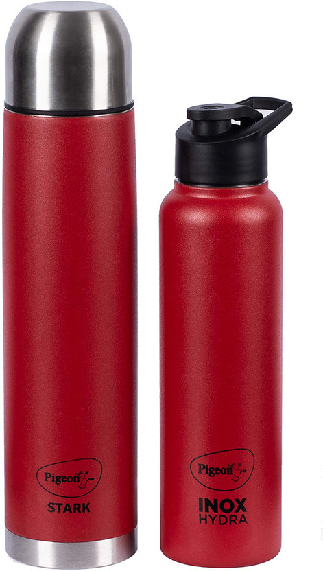 Pigeon Stark Therminox 1000 ml Steel Flask (Pack of 1, Silver) - Image 9