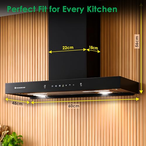 Wonderchef Ruby Sleek 60cm Chimney