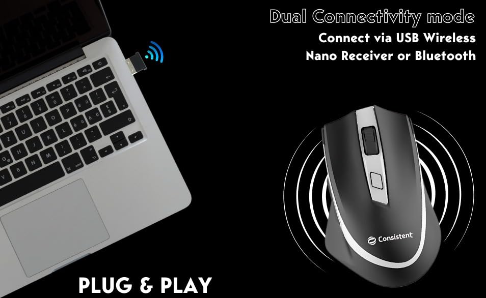 Consistent Fusion Wireless Mouse Wireless