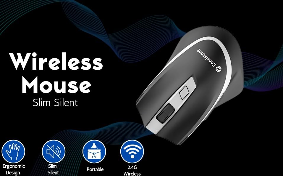 Consistent Fusion Wireless Mouse Wireless