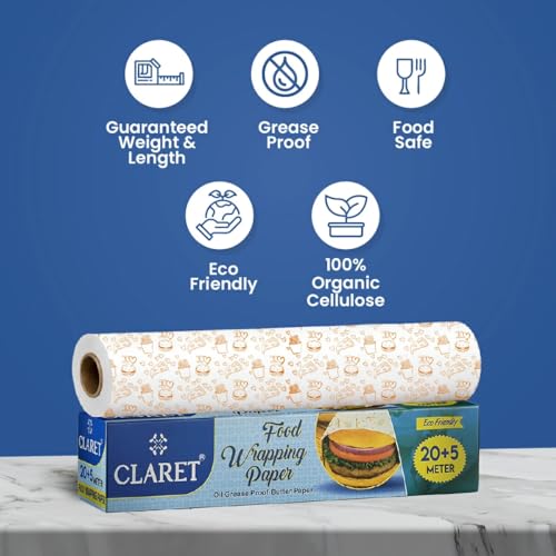 Claret Eco-Friendly Food Wrapping Paper