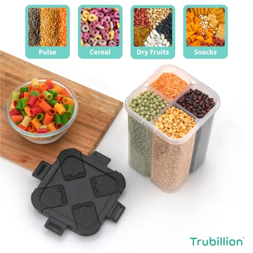 SplitBox 4-Section Kitchen Food Storage
