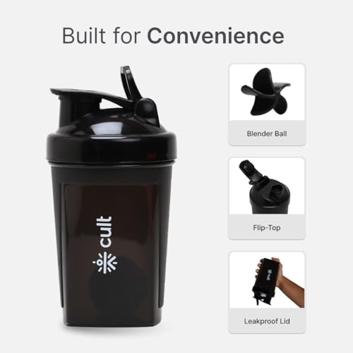 CULT Micro Protein Shaker Bottle