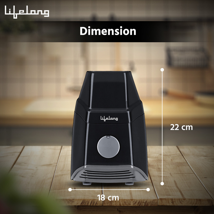 Lifelong LLMG7A 800 W Mixer Grinder (7A | 1 Jar | Black) - Image 5