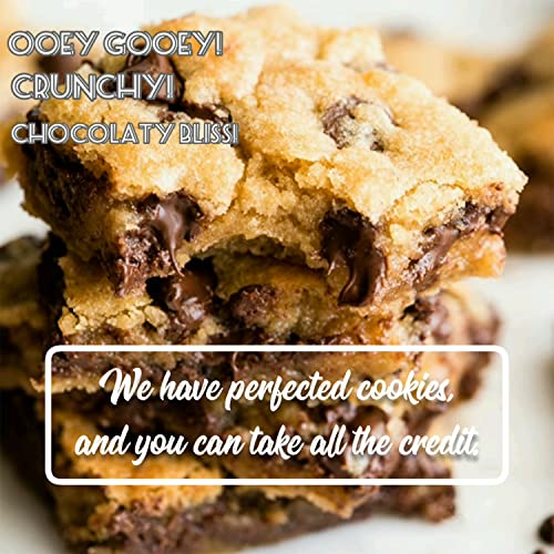 Cocosutra Cookie Dough Mix Combo Pack | Chunky Chocolate Chip 220g & Fudgy Brownie 220g | with natural ingredients | 3 Easy Steps for Perfect Cookies - Whisk, Scoop & Bake | Instant Baking Mix | 440 g - Image 6