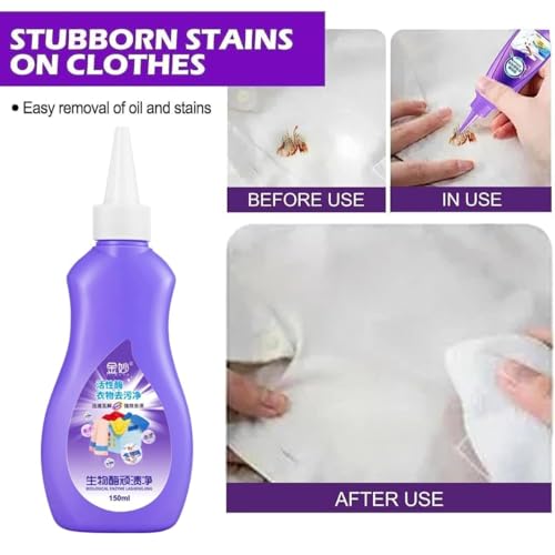 All color Stain Remover for Clothes | Multi-Purpose Roll Bead Fabric Clothes Stain Remover for Cotton, Linen, Polyester, Blended Fabric, Denim, Down, Jacket (2, pcs) - Image 4