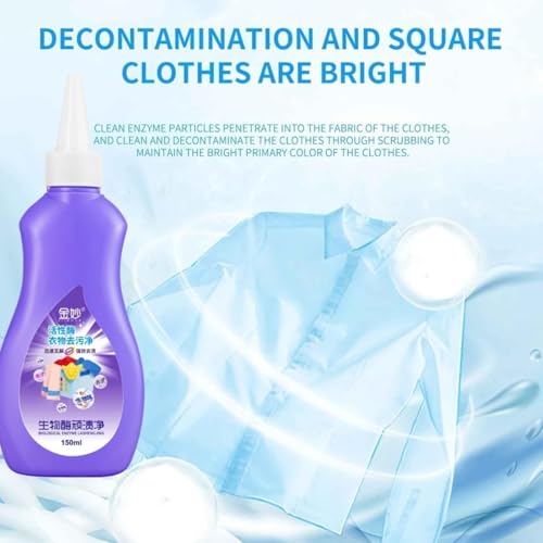 All color Stain Remover for Clothes | Multi-Purpose Roll Bead Fabric Clothes Stain Remover for Cotton, Linen, Polyester, Blended Fabric, Denim, Down, Jacket (2, pcs) - Image 5