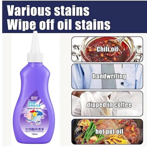 All color Stain Remover for Clothes | Multi-Purpose Roll Bead Fabric Clothes Stain Remover for Cotton, Linen, Polyester, Blended Fabric, Denim, Down, Jacket (2, pcs) - Image 6