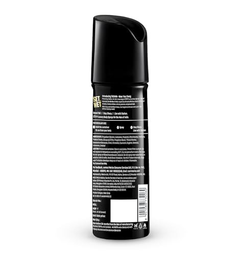 Set Wet Tashan & Yodha Indian Luxury Body Spray I Long Lasting Body Spray for Men I Manly & Luxury Fragrance for Men, 150ml Pack of 2 - Image 7