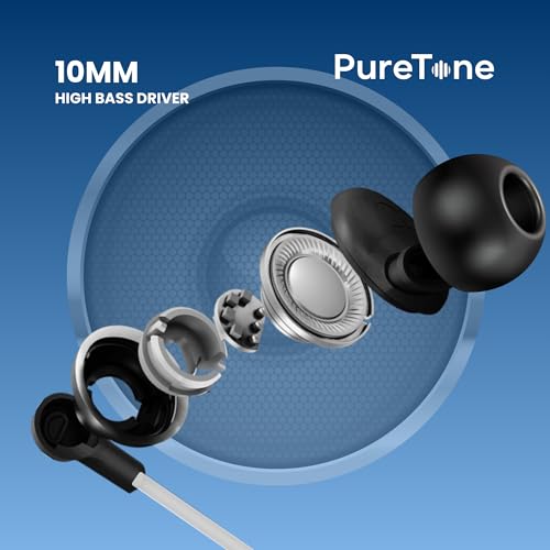 OOGE Tune 21 Wireless Neckband (White) – Type-C Charging, AI ENC Noise Cancellation, Bluetooth 5.3, Magnetic On/Off Earbuds, IPX3 Water Resistant, 40 Hours Playtime, 1500-Hour Standby - Image 7
