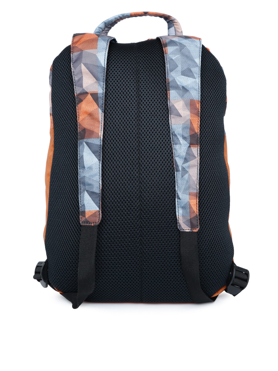 Wildcraft Women Orange & Blue Graphic Backpack - Image 4