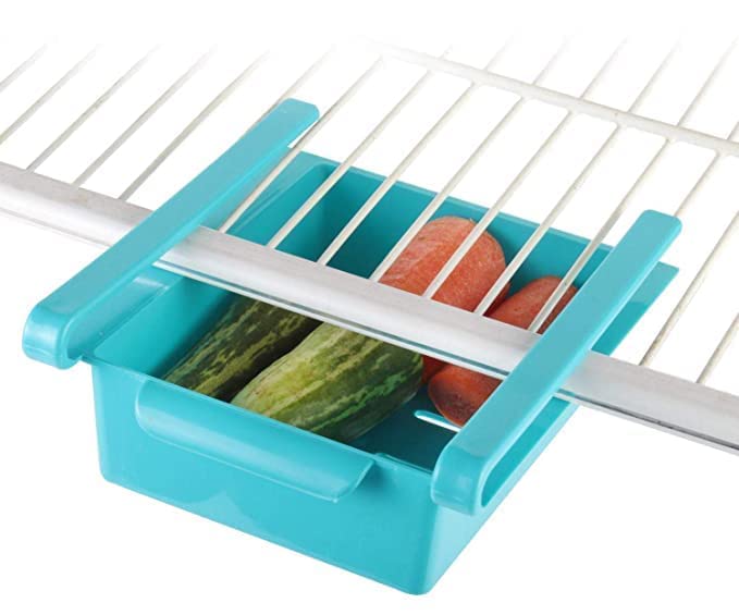 Floraware Plastic Refrigerator Storage Rack Set, Set of 3, Multicolour - Image 4