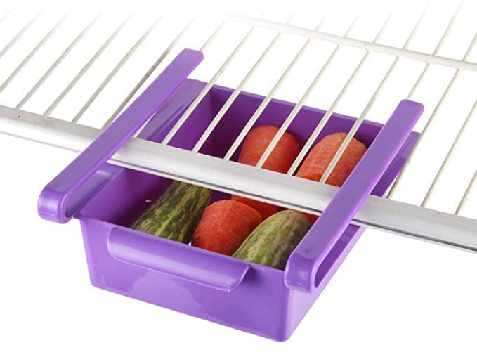 Floraware Plastic Refrigerator Storage Rack Set, Set of 3, Multicolour - Image 5