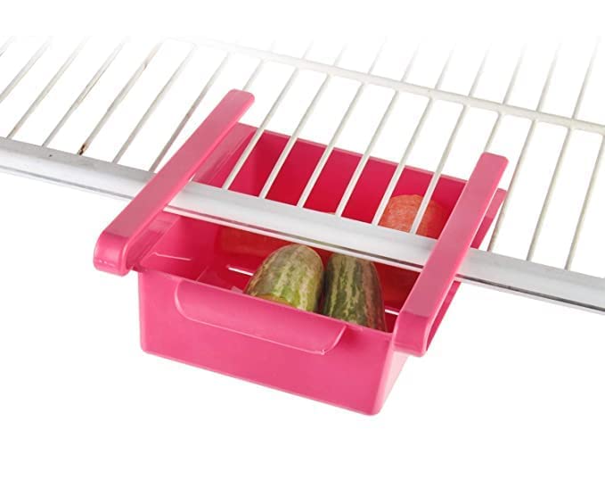 Floraware Plastic Refrigerator Storage Rack Set, Set of 3, Multicolour - Image 6