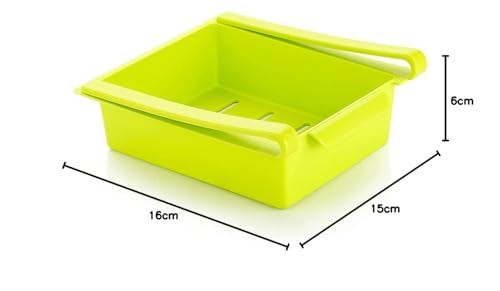 Floraware Plastic Refrigerator Storage Rack Set, Set of 3, Multicolour - Image 7