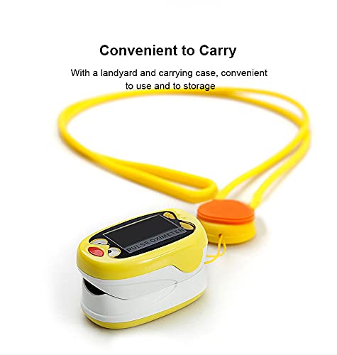 WEAL Pulse Oximeter for Kids, USB Rechargeable Blood Oxygen Meter Baby Available, Portable Pulse Detector Specially Designed for Children - Image 4